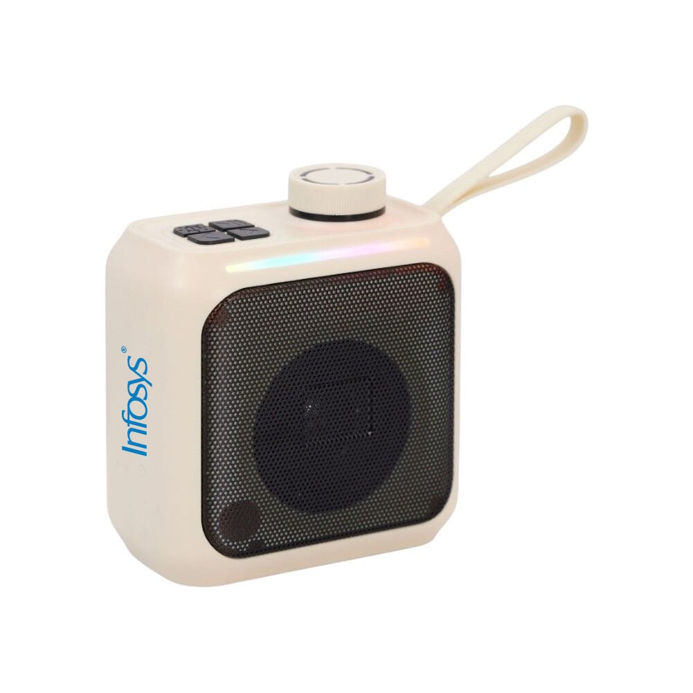 Fuzo MU6 Portable Wireless Speaker- Cream